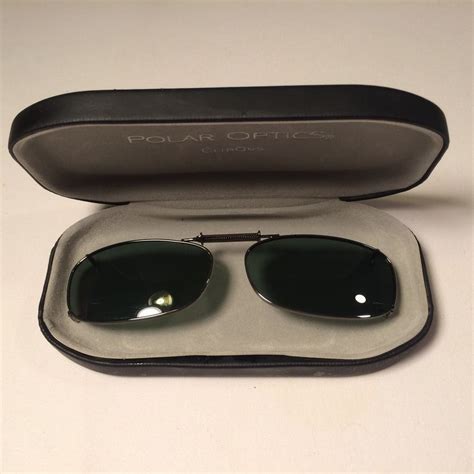 polar optics clip on sunglasses.